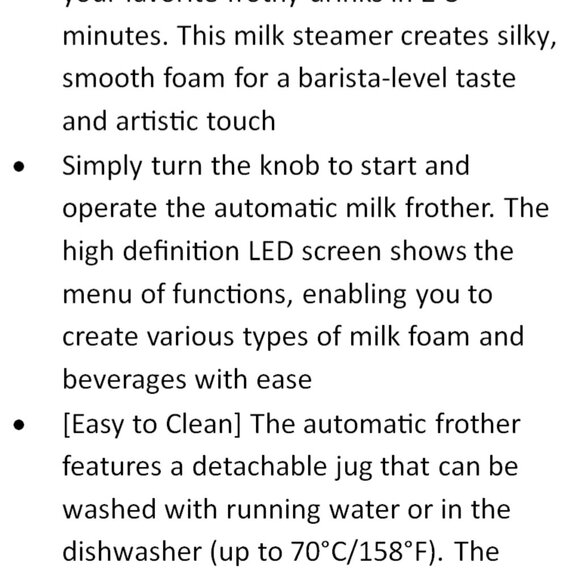 Stainless 4-in-1 Milk Frother - Picture 16 of 17
